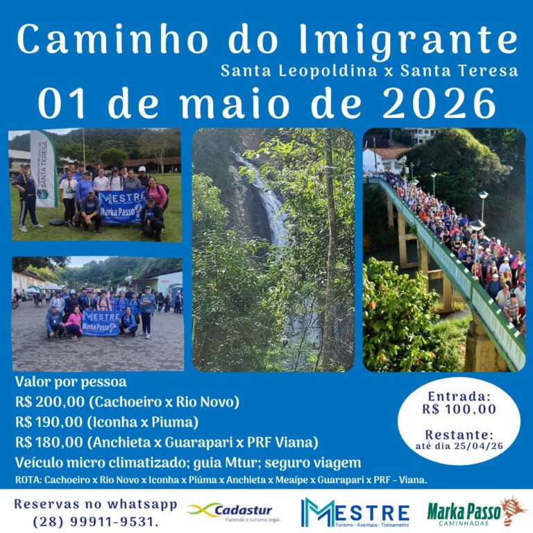 Caminho do Imigrante 2026