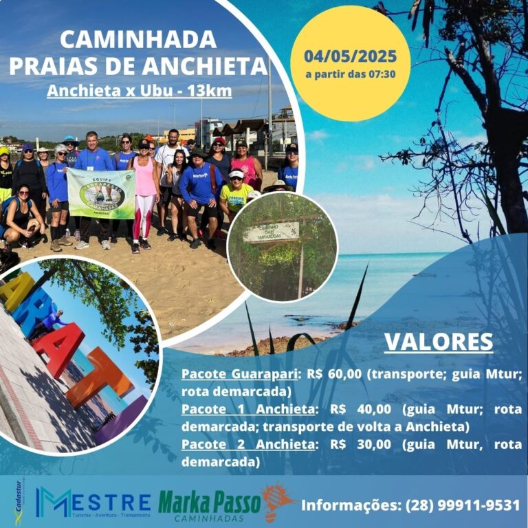 3ª Caminhada Praias de Anchieta