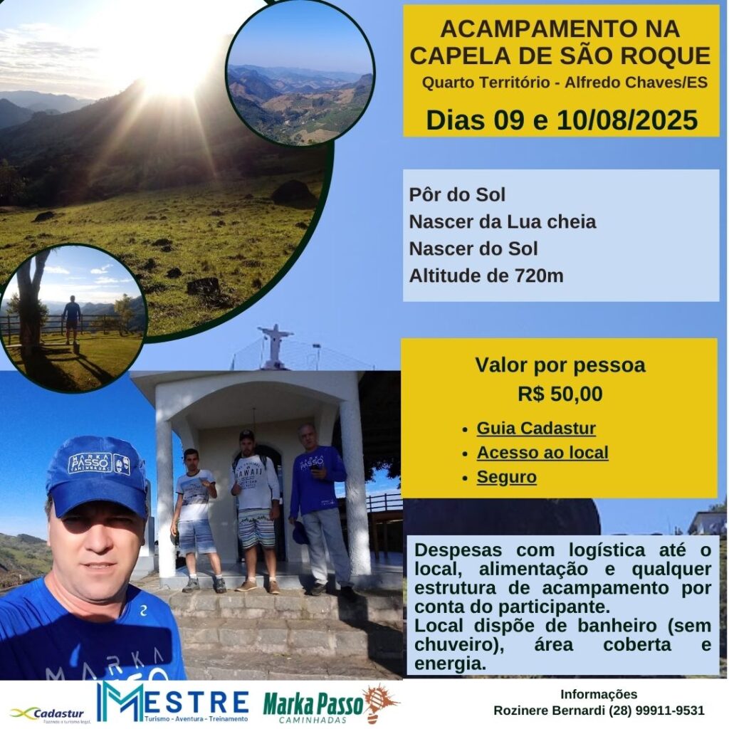 Acampamento no São Roque