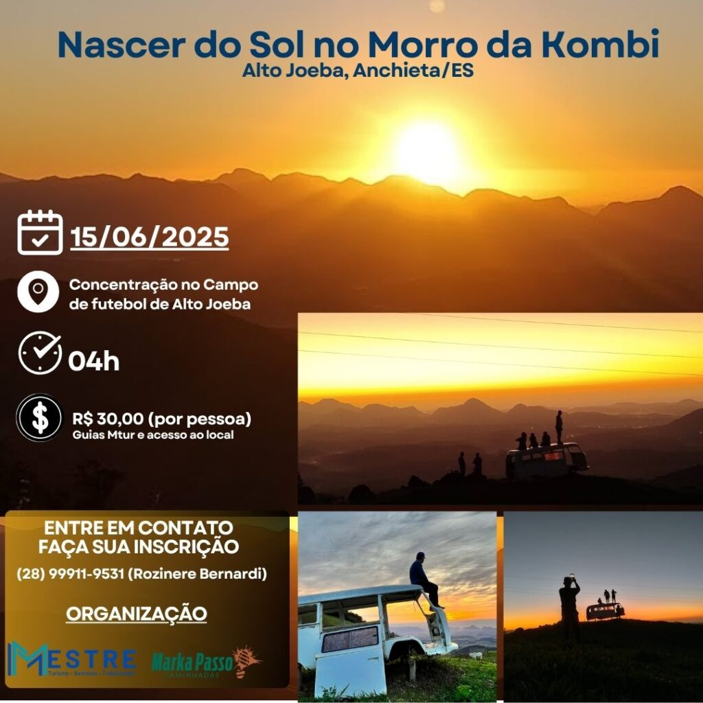 Nascer do Sol no Morro da Kombi